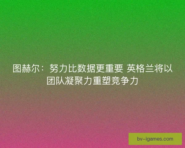 图赫尔：努力比数据更重要 英格兰将以团队凝聚力重塑竞争力